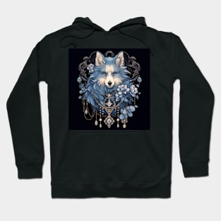 Blue Finnish Lapphund Hoodie